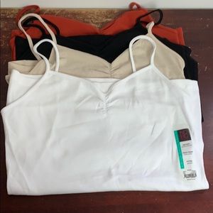 Lot of 4 No Boundaries Ribbed Camis - Jr XL 15-17